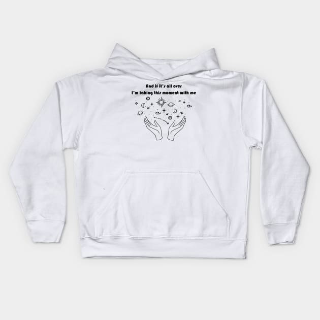 Always with me Kids Hoodie by Nada's corner